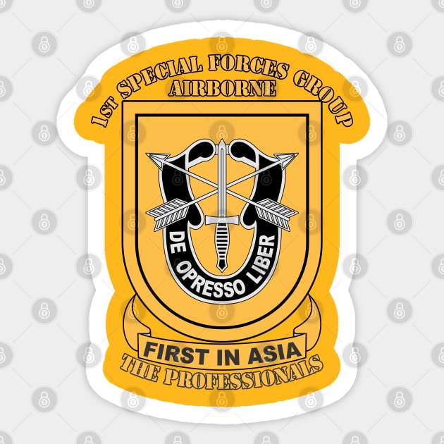 1st Special Forces Group Sticker by MBK